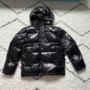 NWT Moncler Black Down Jacket Size 2